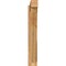 Ekena Millwork Traditional Block Rough Sawn Outlooker, Western Red Cedar, 6"W x 32"D x 40"H OUT06X32X40TRA05RWR - alternate 2